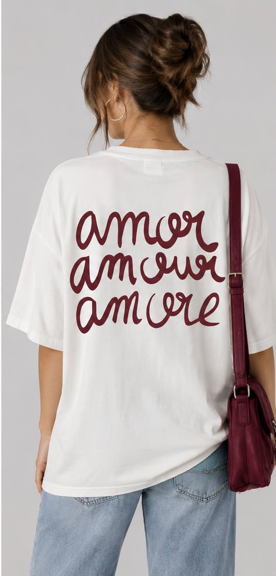 ROVIK Essential Oversized Tee – White